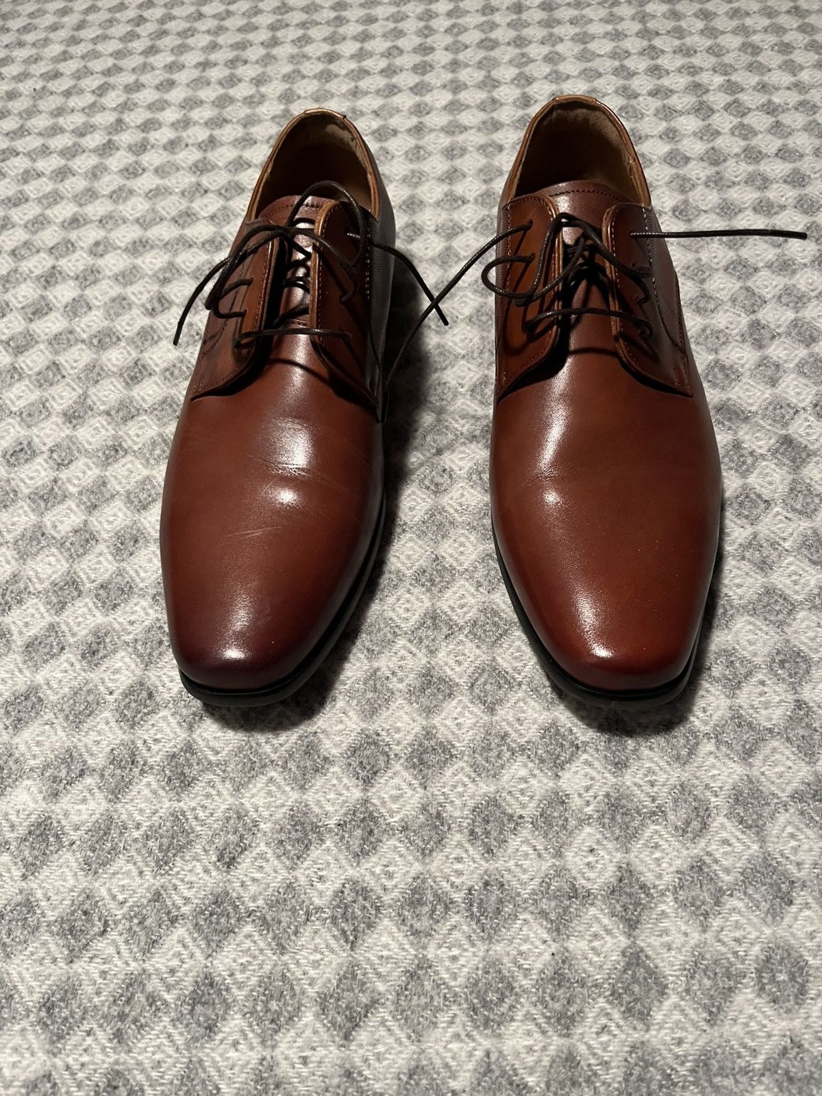 Florsheim Florsheim Brown Leather Lace Up Shoes Size 9 Size US 9 / EU 42 - 10 Thumbnail