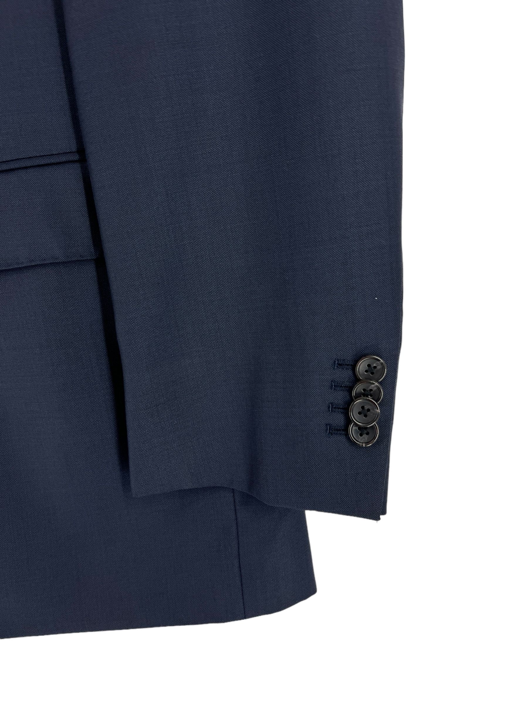 Suitsupply Lazio Wool Formal Blazer Waistcoat Suit EU:56; UK/US:46R Size 46R - 9 Thumbnail