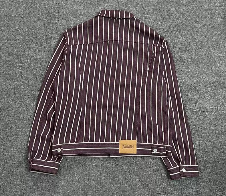 Martine Rose Napa by martine rose striped denim jacket -2507 Size US L / EU 52-54 / 3 - 2 Thumbnail