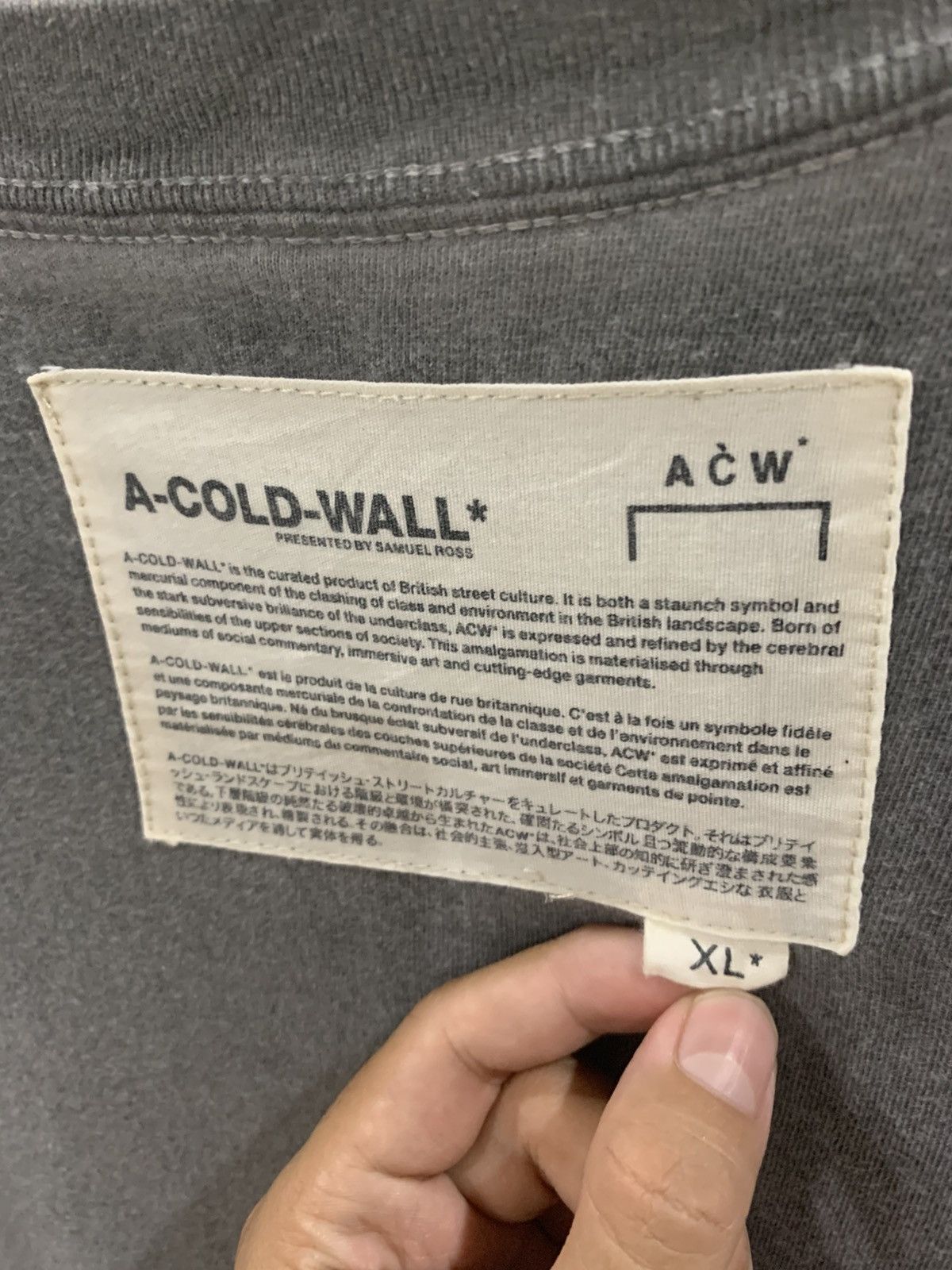 A-COLD-WALL* A COLD WALL x Dover Street Market Size US XL / EU 56 / 4 - 4 Thumbnail