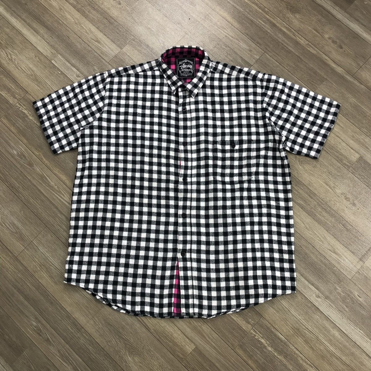 Stussy Vintage Stussy KidPlaid Flannel Shirt Bitch Skateboard Fuct Size US M / EU 48-50 / 2 - 1 Thumbnail
