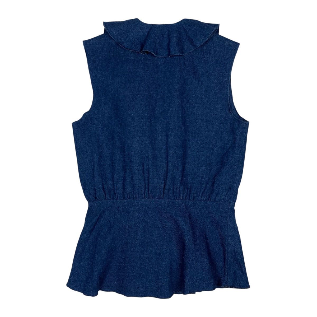 A.P.C. A.P.C. Indigo Denim Wrap Dress Size M / US 6-8 / IT 42-44 - 3 Thumbnail