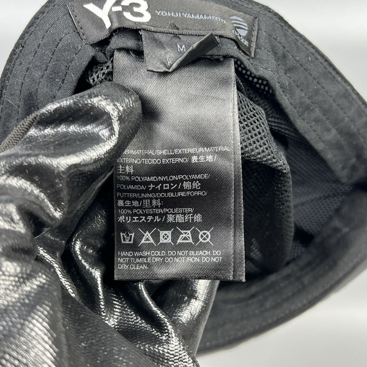 Y-3 Y-3 Nylon bicycle black to black Logo - Hat Size ONE SIZE - 10 Thumbnail
