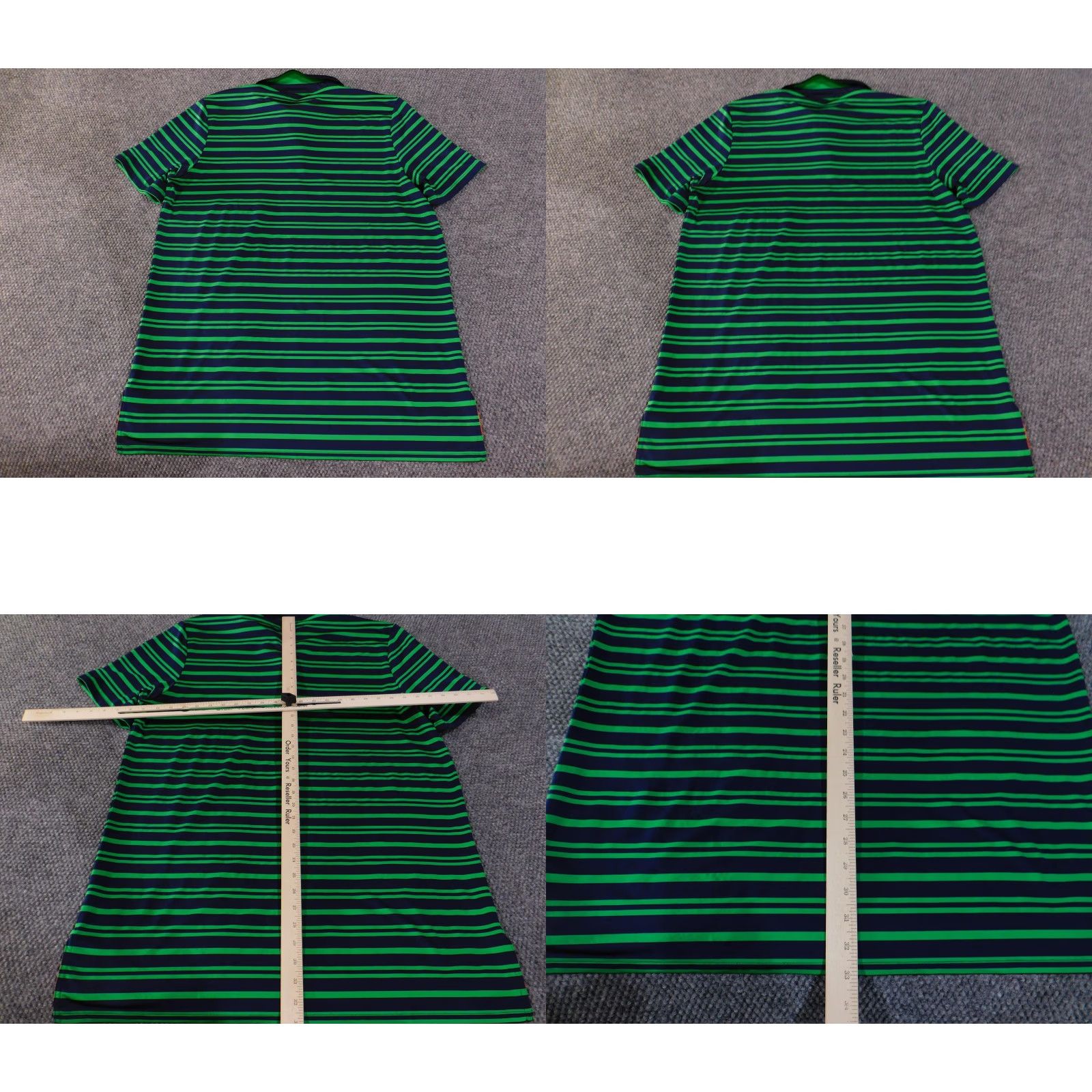 Ralph Lauren VINTAGE? No — RLX Ralph Lauren Polo Shirt Mens XS Blue Striped Golf Short Sleeve Polo Shirt Size US L / EU 52-54 / 3 - 8 Thumbnail