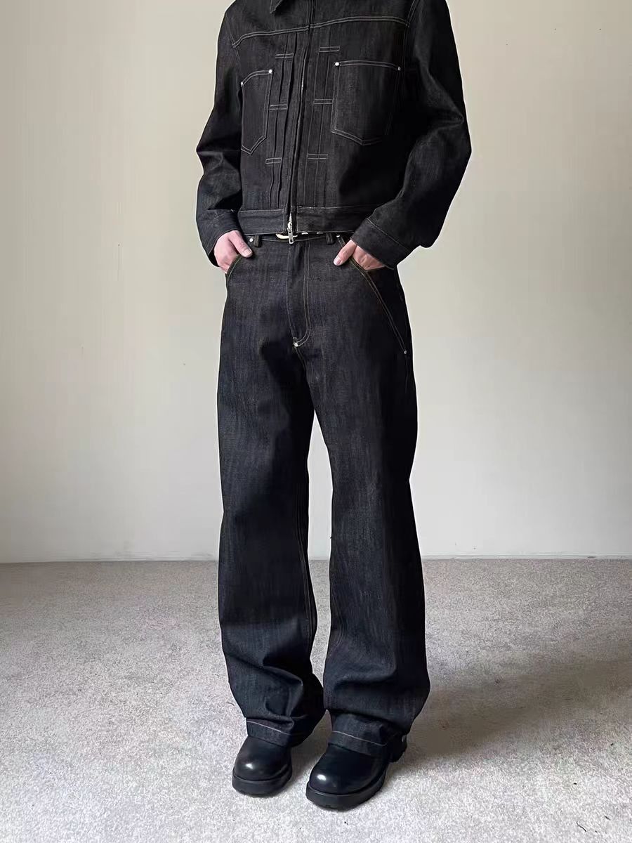 Jean Loose-fitting black jeans Size US 34 / EU 50 - 4 Thumbnail