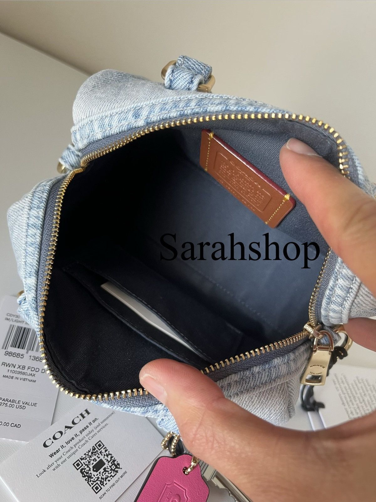 Coach Coach Mini Rowan Crossbody Bag Size ONE SIZE - 9 Thumbnail