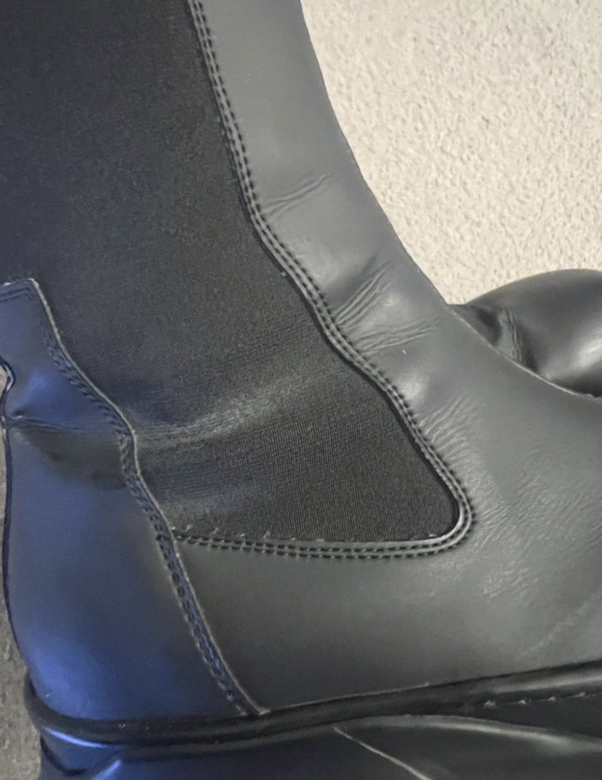 Rick Owens Rick Owens Beatles abstrast vegan leather Size US 9 / EU 42 - 11 Thumbnail