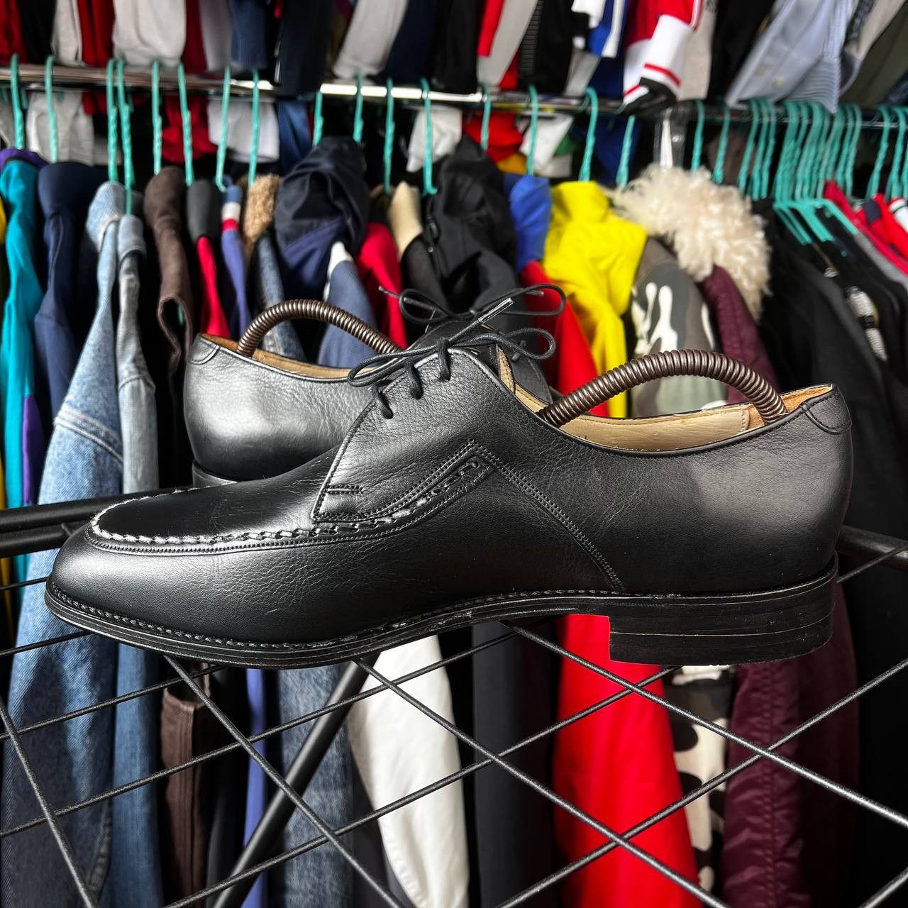 Loake Vintage Loake Fontwell Black Leather Formal Shoes Size US 11.5 / EU 44-45 - 8 Thumbnail