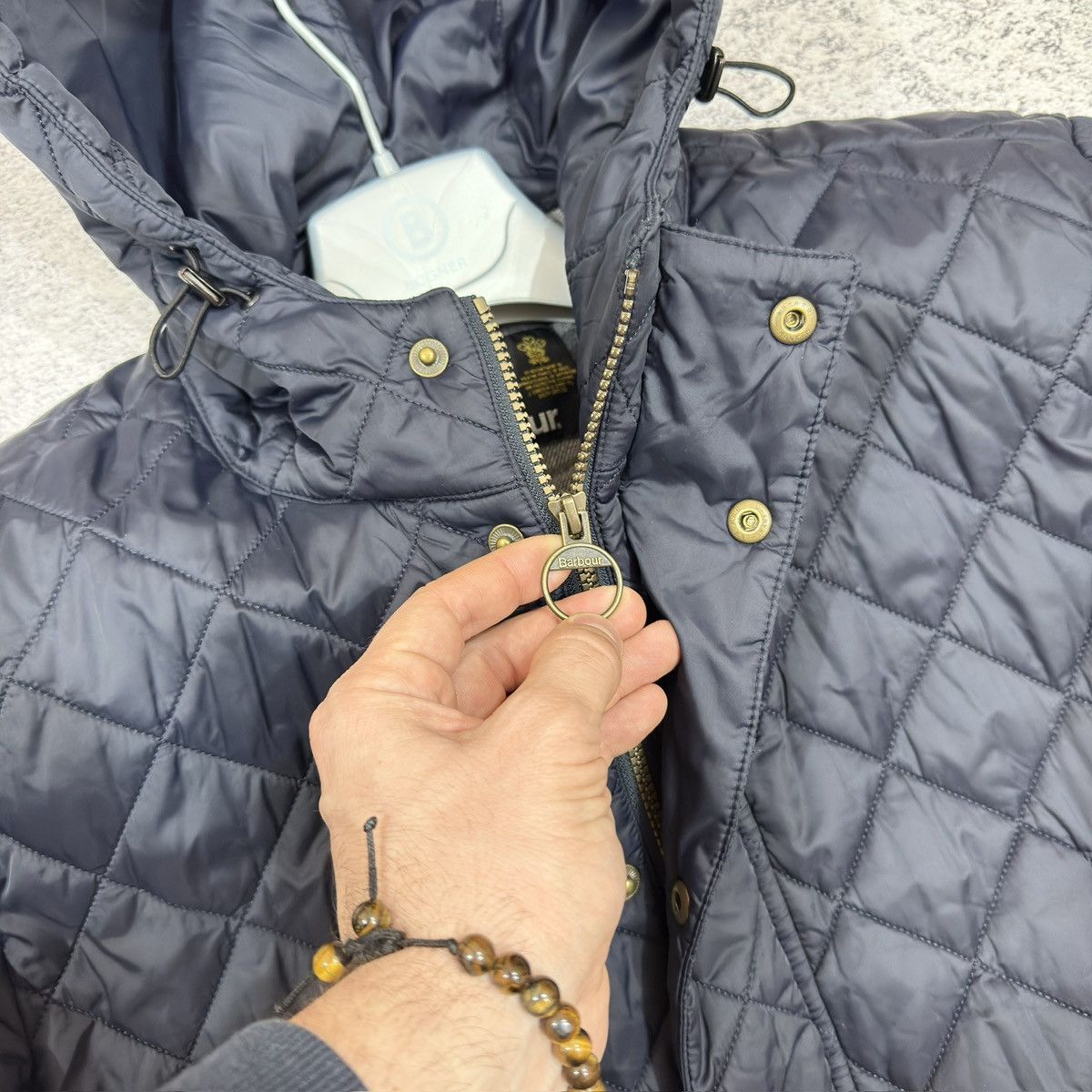Barbour × Designer Barbour Crowl Quilted Jacket XL size Size US XL / EU 56 / 4 - 9 Thumbnail