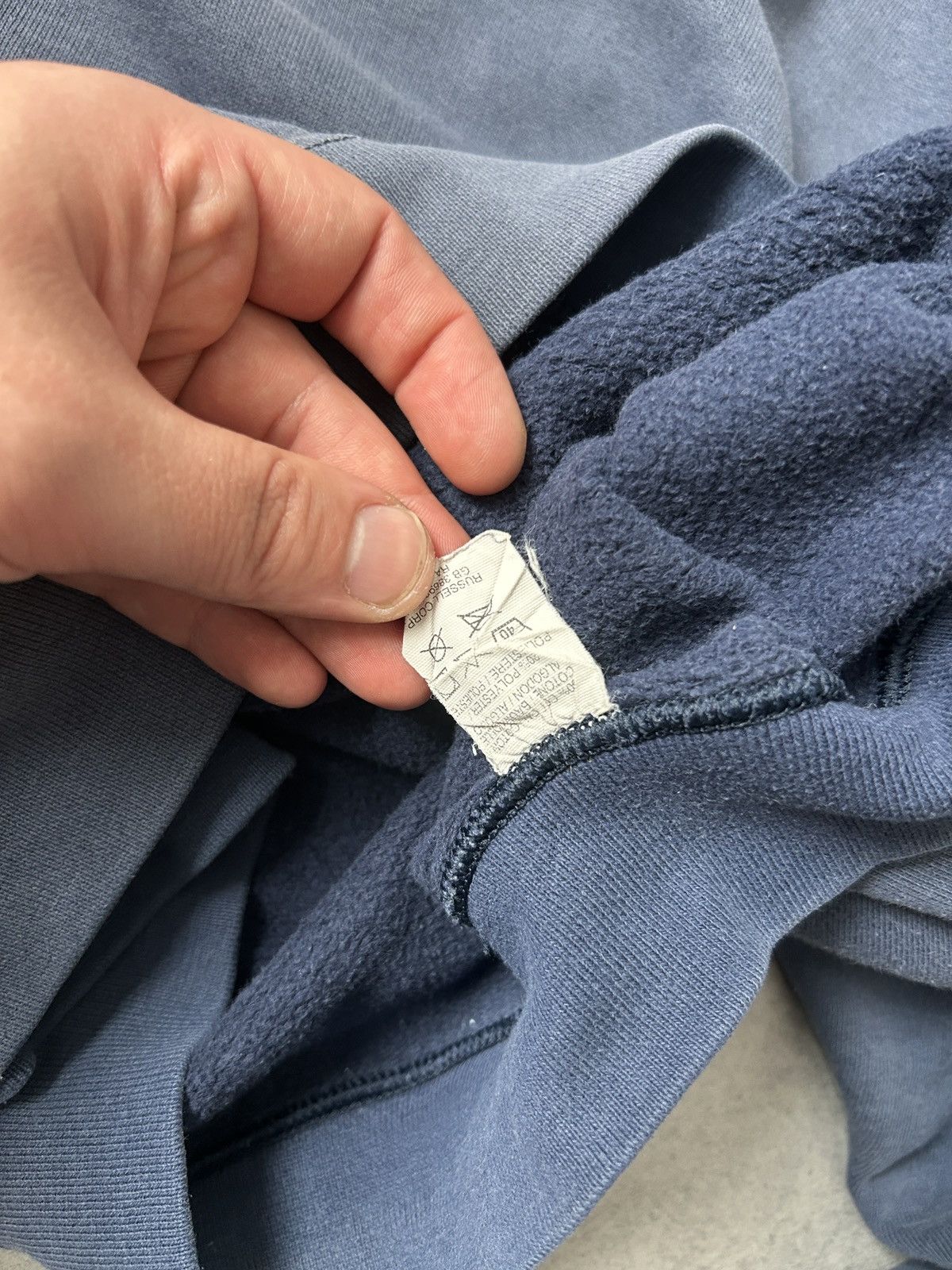 Russell Athletic Vintage Russel Athletics Georgia Ech true faded hoodies Size US XL / EU 56 / 4 - 6 Thumbnail