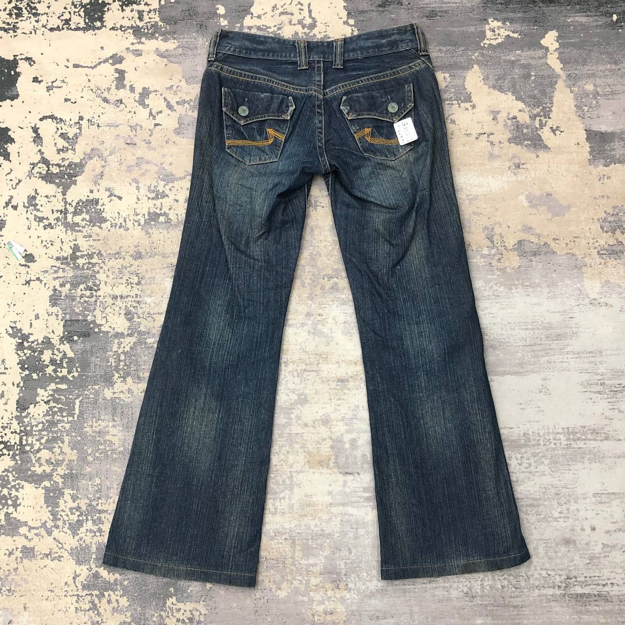 Japanese Brand P783 JAPAN GEORGIA FLARED JEANS Size US 30 / EU 46 - 1 Thumbnail