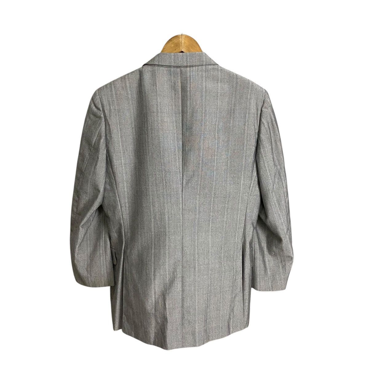 Burberry × Japanese Brand × Vintage Burberrys blazer coat grey plaid Size US M / EU 48-50 / 2 - 4 Thumbnail