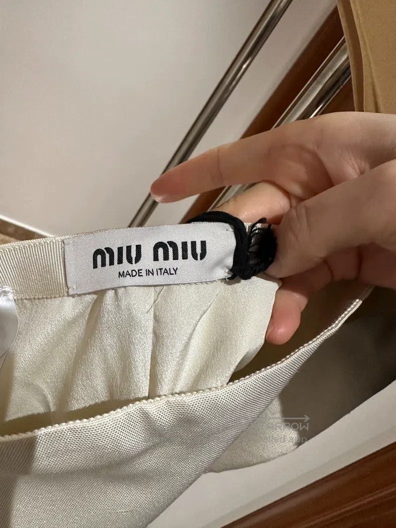 Miu Miu Miu Miu 38 overskirt Size 37" - 8 Thumbnail