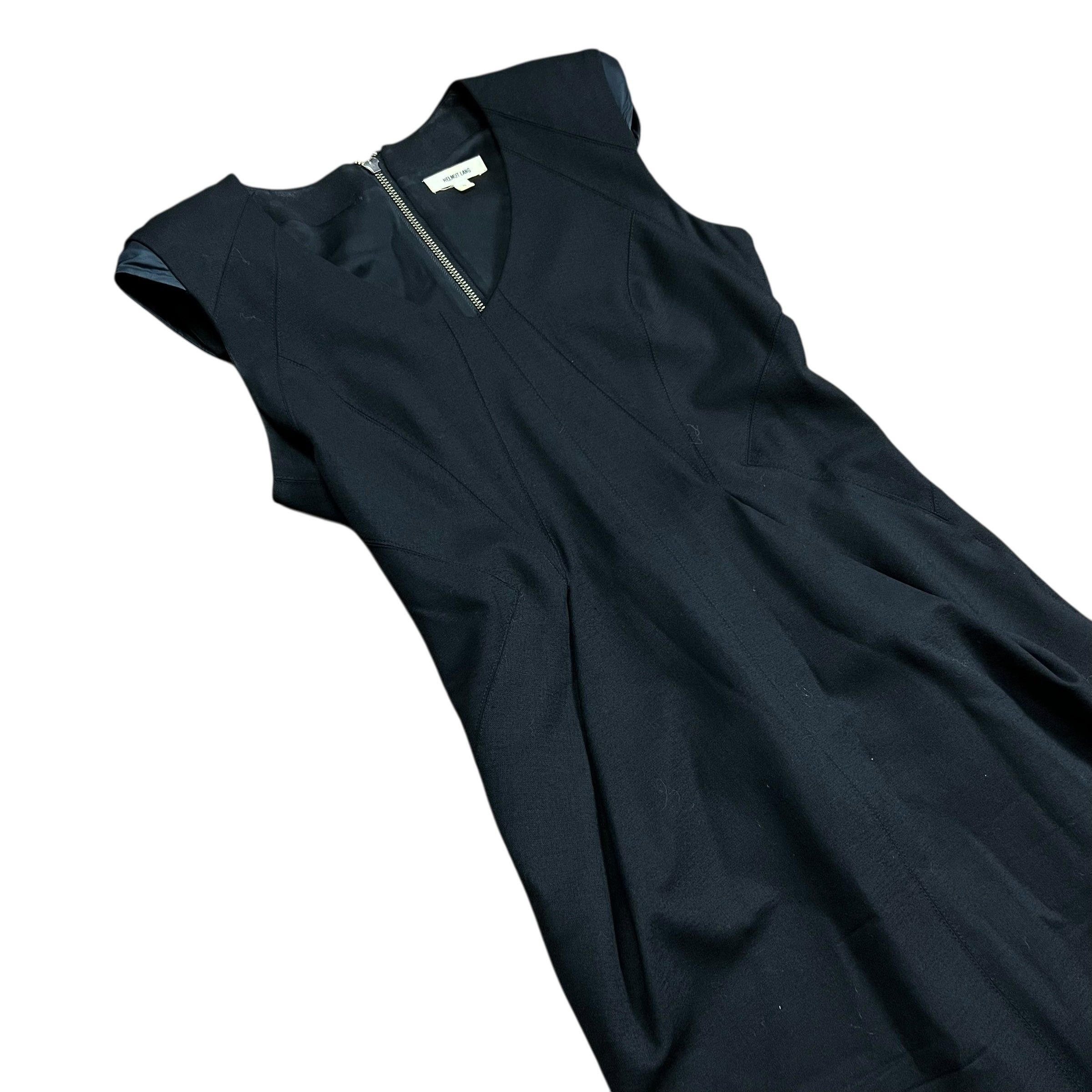 Helmut Lang Helmut Lang Black Sleeveless Dress - XS Size XS / US 0-2 / IT 36-38 - 2 Thumbnail
