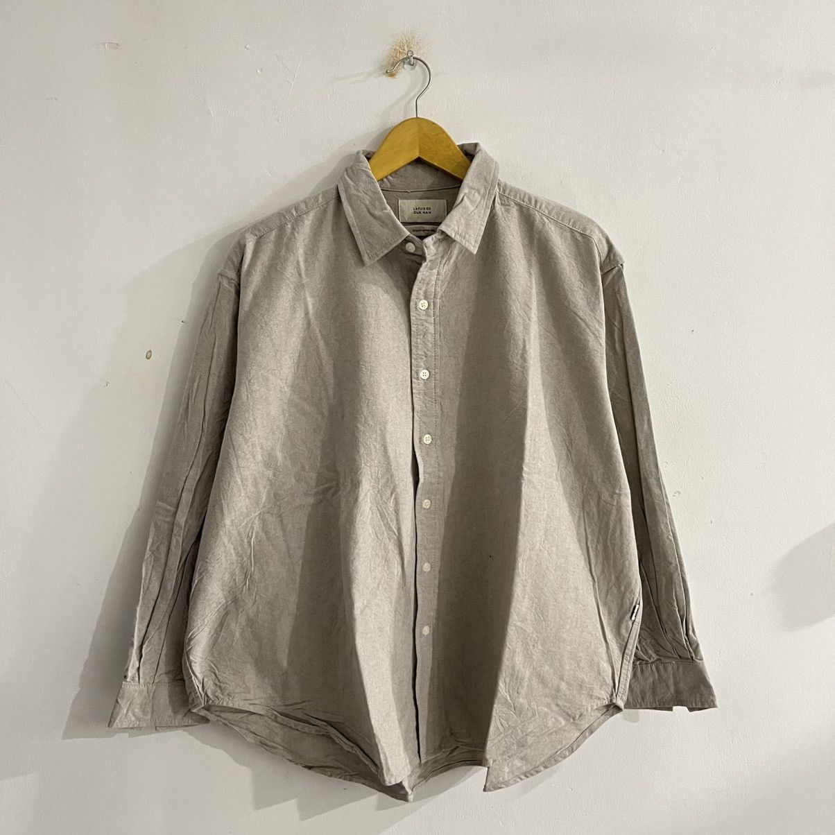 Japanese Brand Lafudge City Boy Oversized Shirt Size US S / EU 44-46 / 1 - 1 Thumbnail