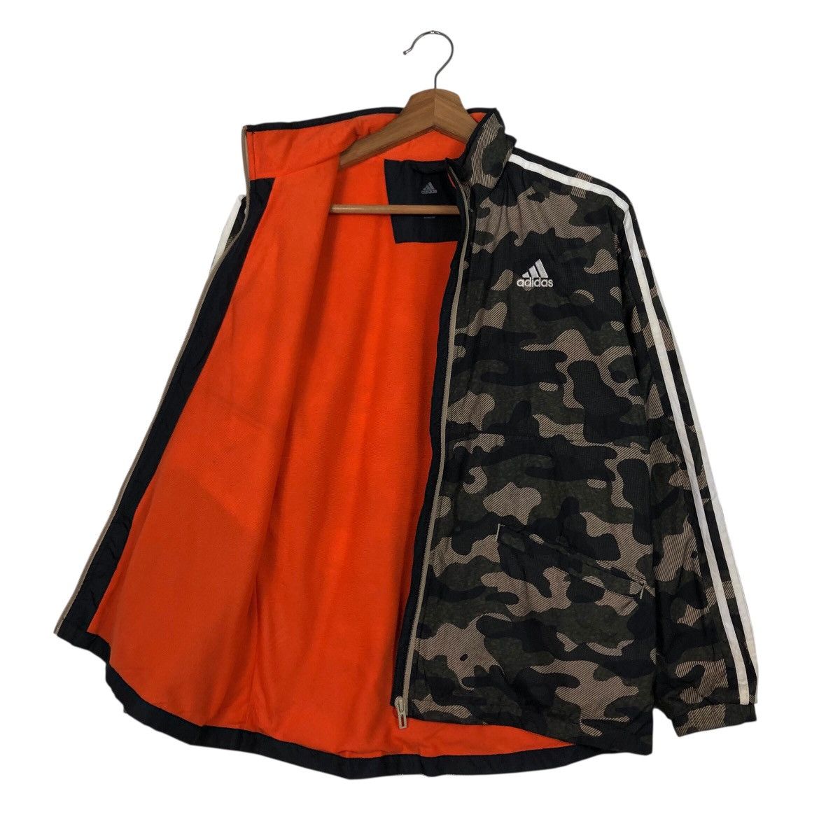 Adidas 📌Light Zipper Jacket Adidas Camo Design Size US M / EU 48-50 / 2 - 14 Thumbnail