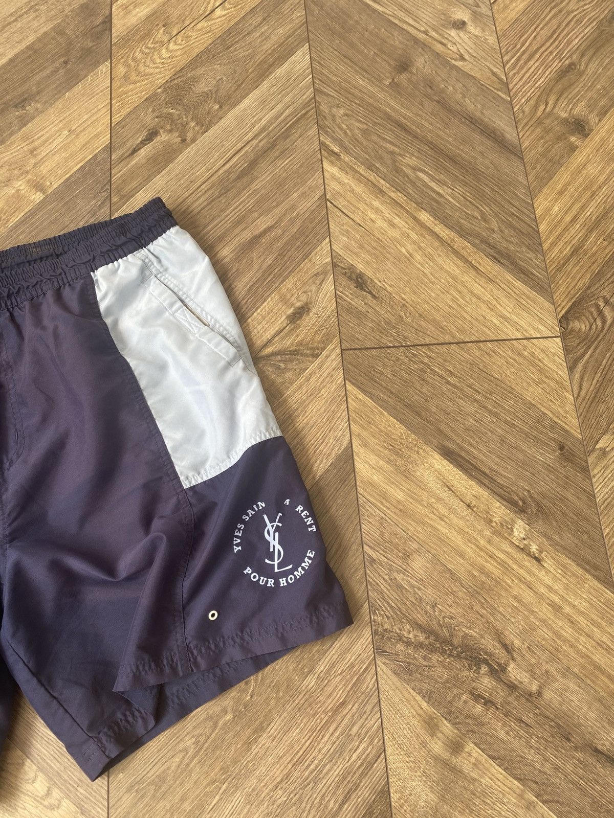 Designer × Vintage × Yves Saint Laurent Vintage Yves Saint Laurent YSL Shorts 90s Size US 32 / EU 48 - 6 Thumbnail