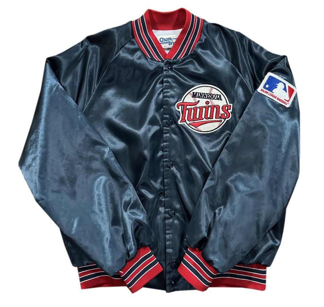 Chalk Line Vintage Chalk Line Minnesota Twins Satin Jacket (Size XL) Size US XL / EU 56 / 4 - 1 Thumbnail
