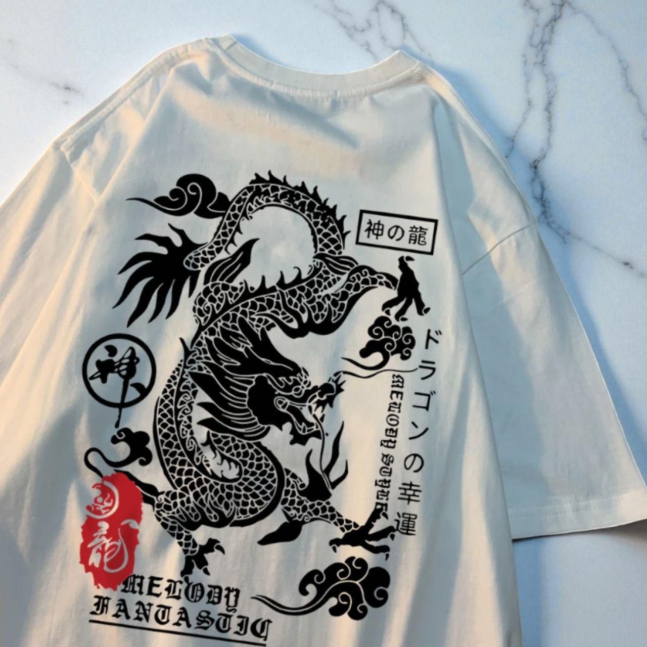 Other DRAGON WHITE T-SHIRT Size US M / EU 48-50 / 2 - 1 Thumbnail