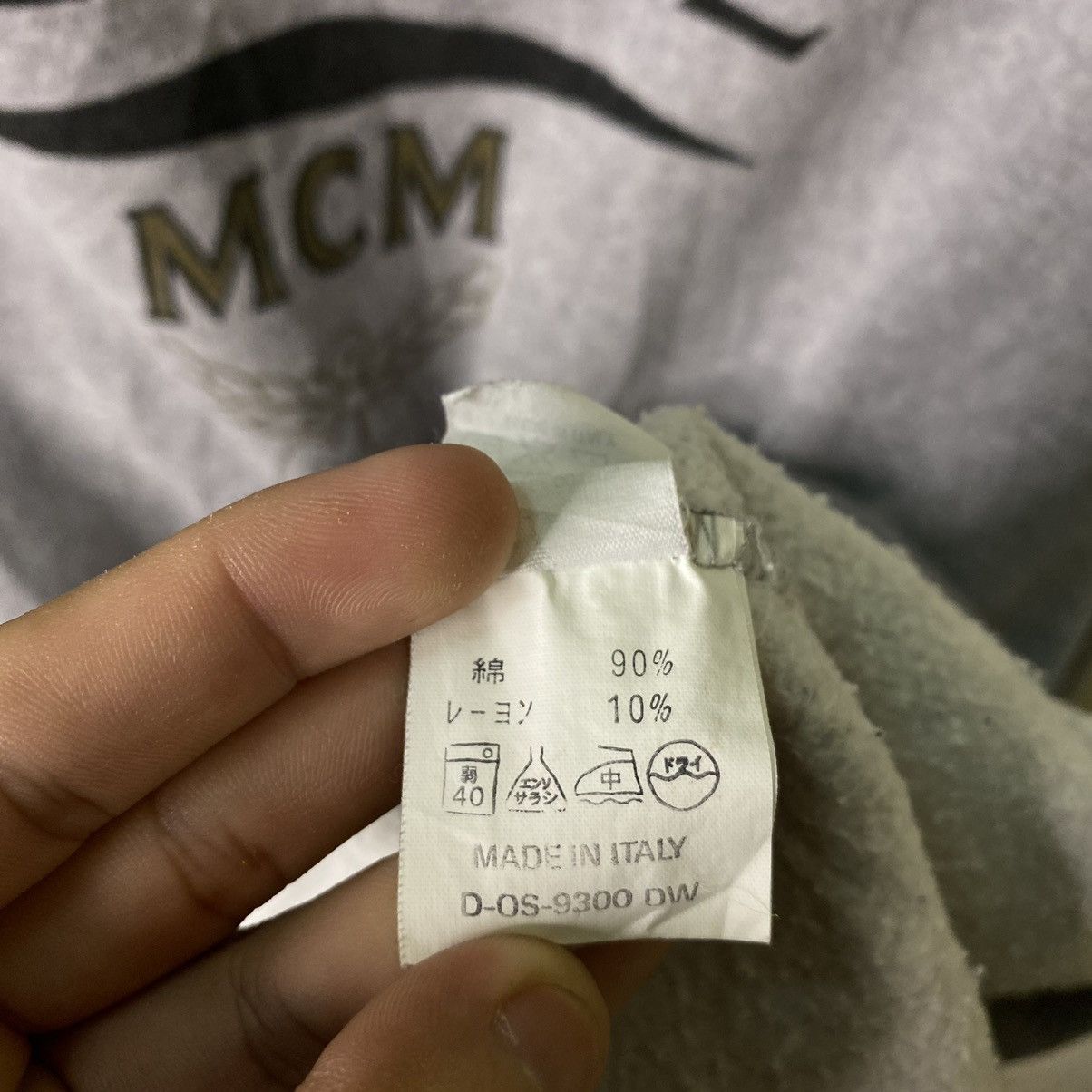 MCM × Vintage Vintage MCM Legere Sweatshirt Made in Italy Size US L / EU 52-54 / 3 - 5 Thumbnail