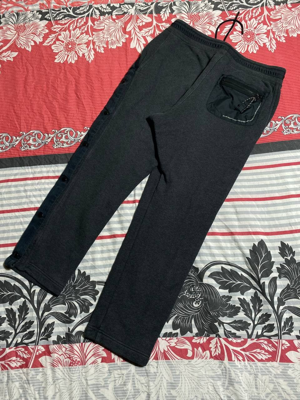 Nike Vintage Nike Swoosh Cotton Baggy Trackpants Y2K rap fit Size US 32 / EU 48 - 22 Thumbnail