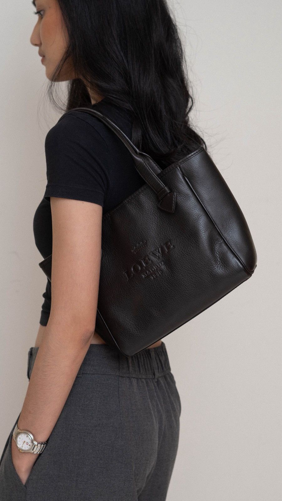 Loewe Loewe leather heritage bag Size ONE SIZE - 3 Thumbnail