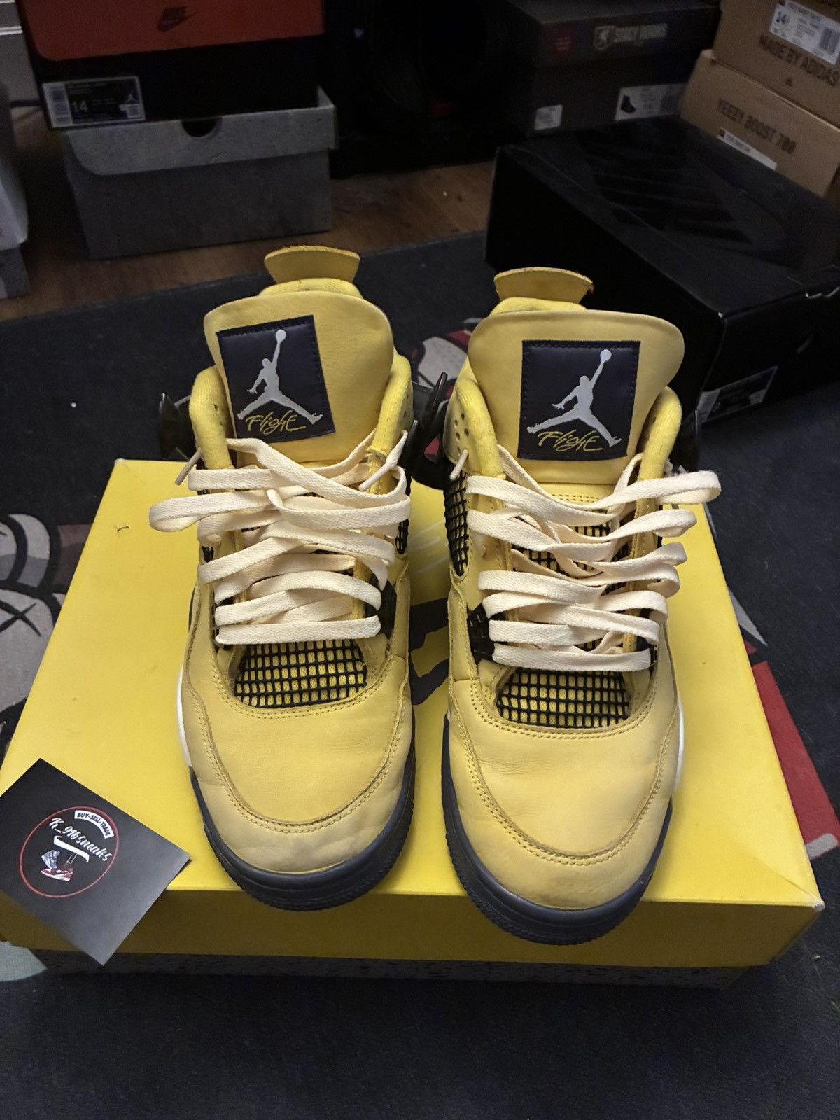 Jordan Brand Jordan 4 lightning Size US 10.5 / EU 43-44 - 4 Thumbnail