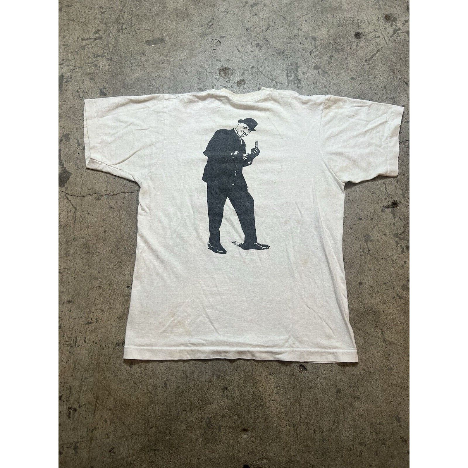 Fruit Of The Loom Vintage 90s Sonny Boy Williamson Blues Legend White Tee M Size US M / EU 48-50 / 2 - 2 Thumbnail