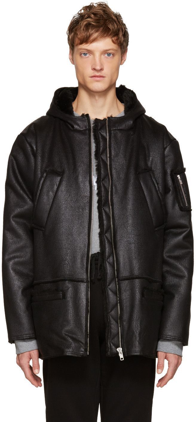 Gosha Rubchinskiy FW16 Faux Fur Shearling Jacket Size US XL / EU 56 / 4 - 7 Thumbnail