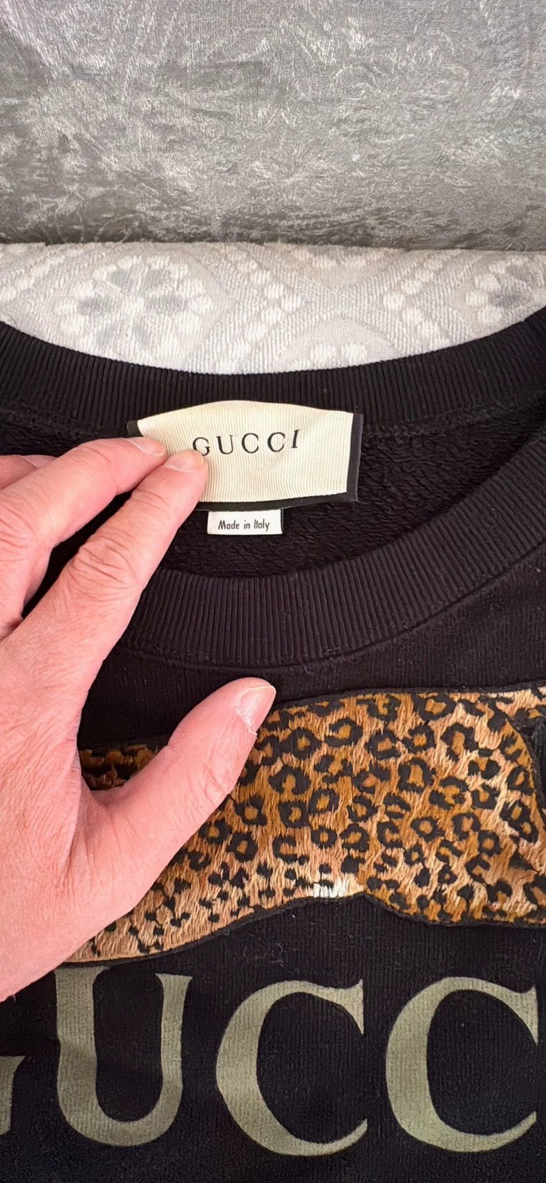 Gucci Gucci Double-button black knitted sweatshirt 2502-Nextarrow Size US S / EU 44-46 / 1 - 2 Thumbnail