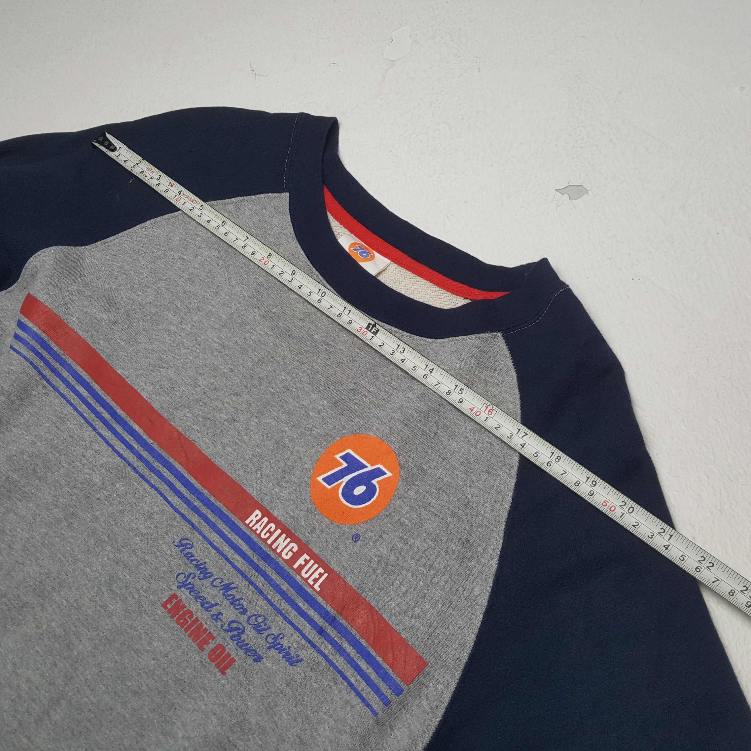 Vintage 76 RACING OIL Promo Style Sweatshirt Size US M / EU 48-50 / 2 - 5 Thumbnail