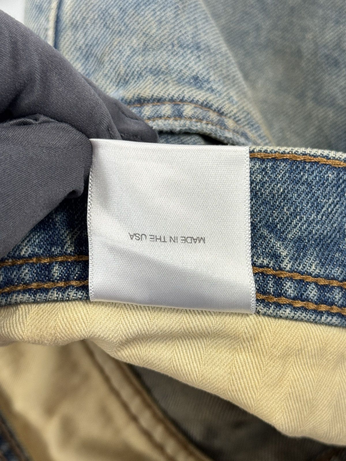 Enfants Riches Deprimes STRAIGHT LEG JEANS ANTIQUE LIGHT BLUE Size US 34 / EU 50 - 9 Thumbnail