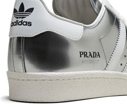 Adidas × Prada o1la1rc1a0724 Size: 9 US / 2EG321 Sneaker in Silver Size US 9 / EU 42 - 4 Thumbnail