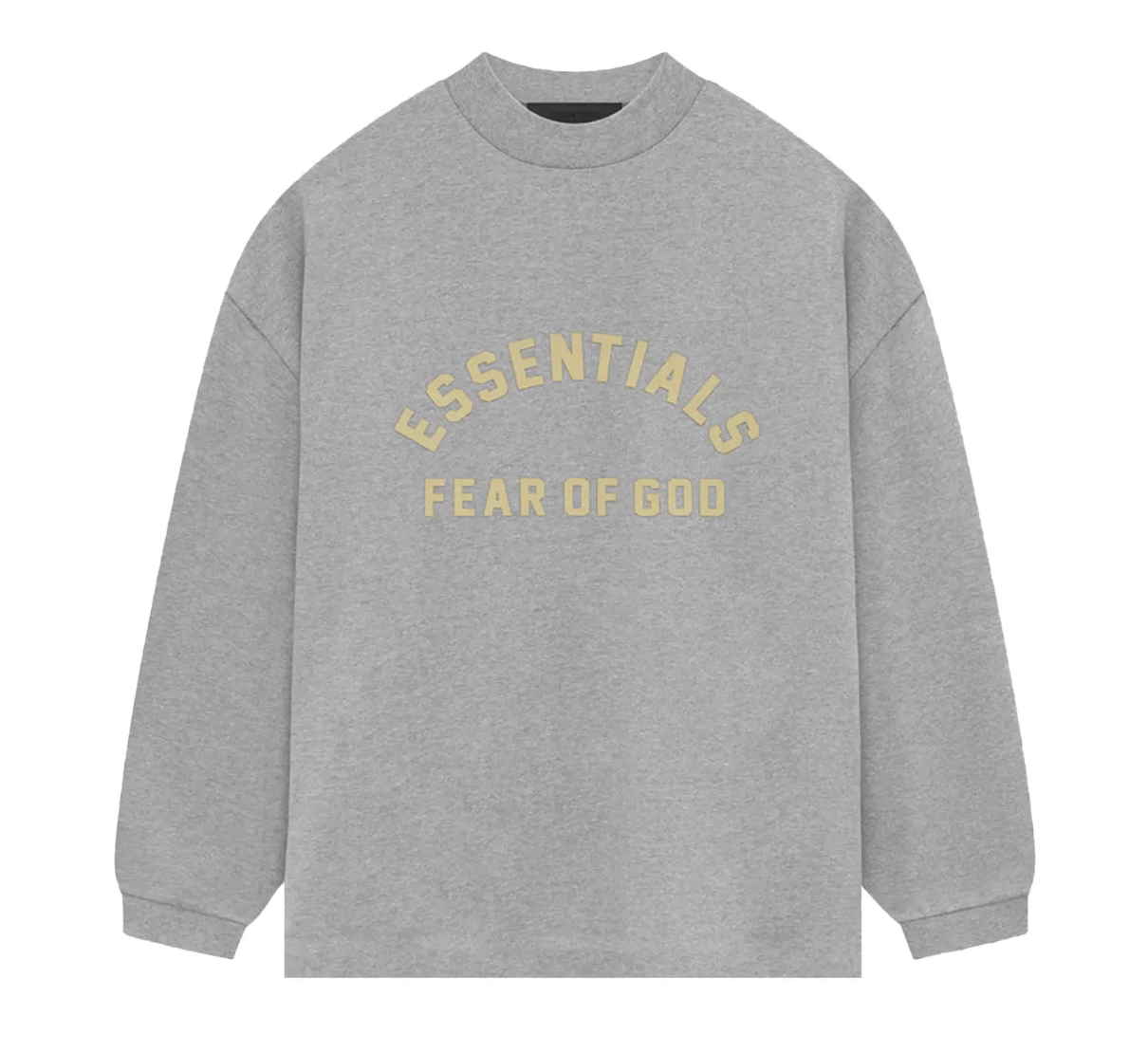 Fear of God Fear of God Essentials Long-Sleeve Light Heather Grey XXL Size US XXL / EU 58 / 5 - 1 Thumbnail