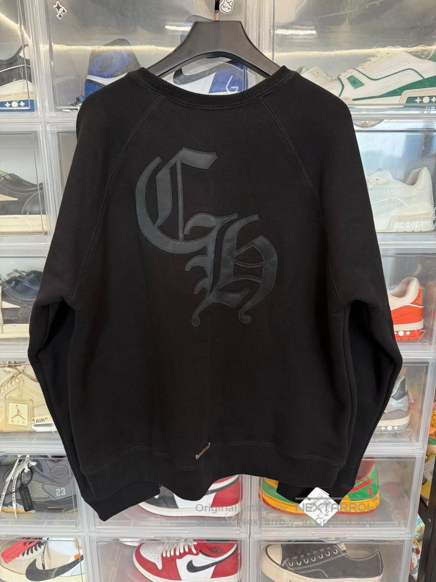 Chrome Hearts Chrome Hearts Cross Sanskrit Patch Crewneck. Size US XXL / EU 58 / 5 - 3 Thumbnail