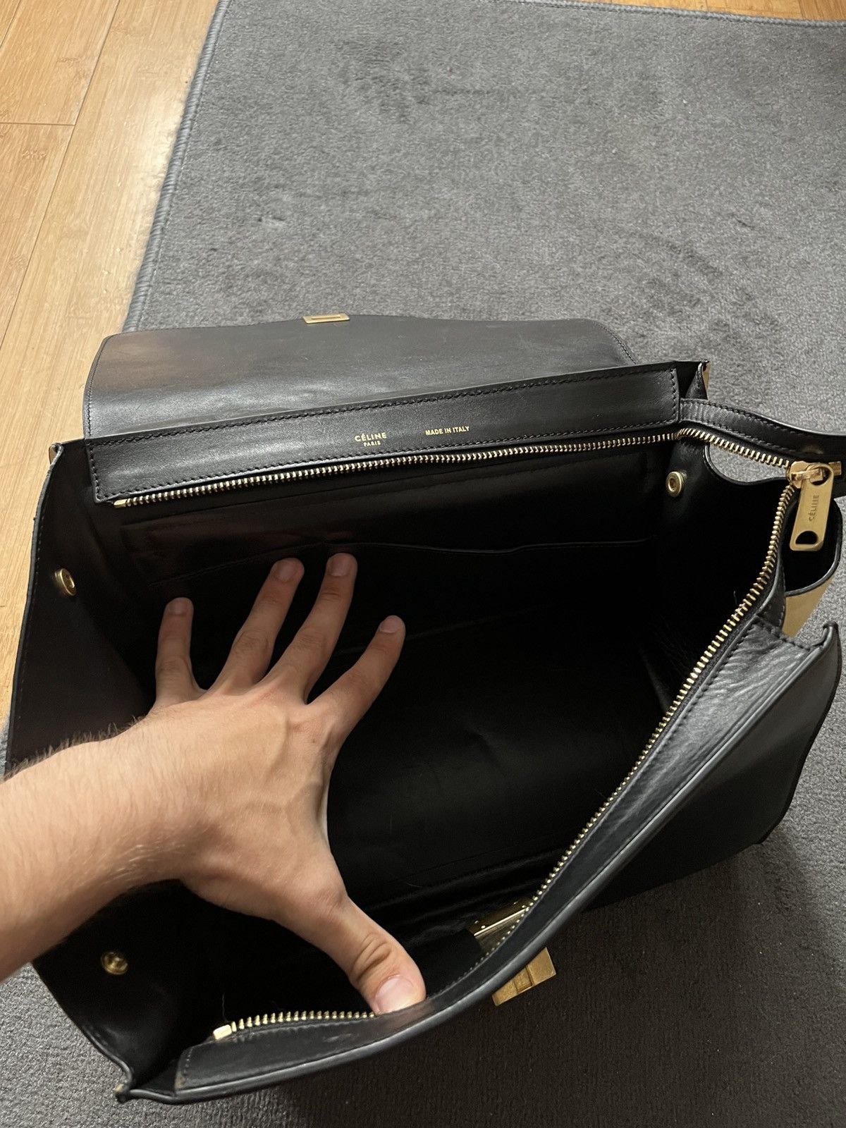 Celine Vintage Celine Luxury Bag Original Y2K Size ONE SIZE - 16 Thumbnail