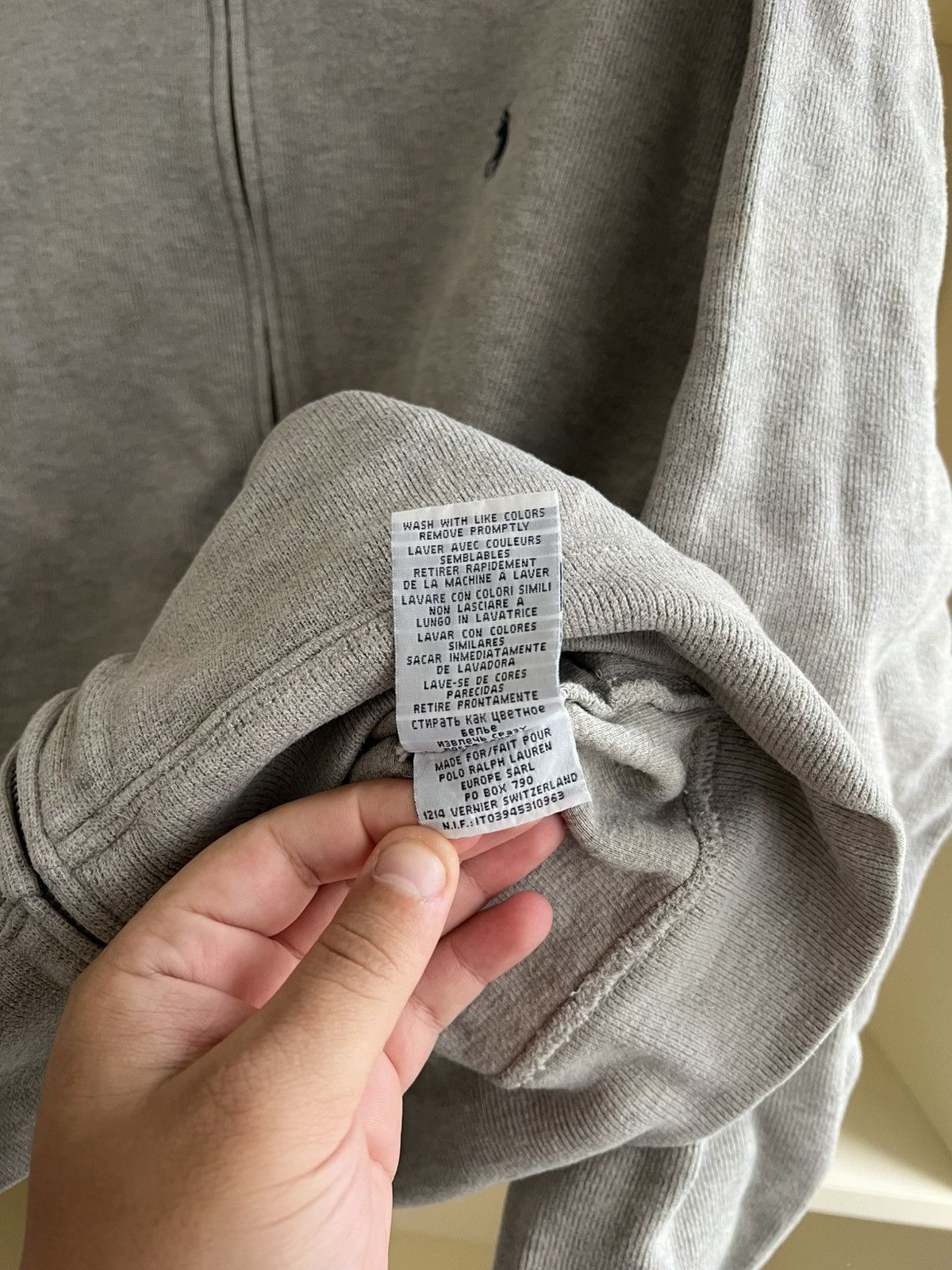 Polo Ralph Lauren Vintage Polo Ralph Lauren Zip Sweatshirt Size M Size US M / EU 48-50 / 2 - 16 Thumbnail