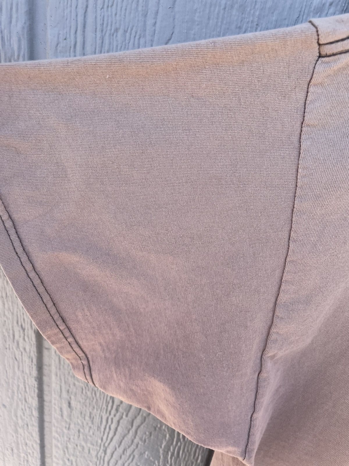 Vintage Vintage 2000s Y2K skate brand ODM beige XXL t-shirt Size US XXL / EU 58 / 5 - 19 Thumbnail