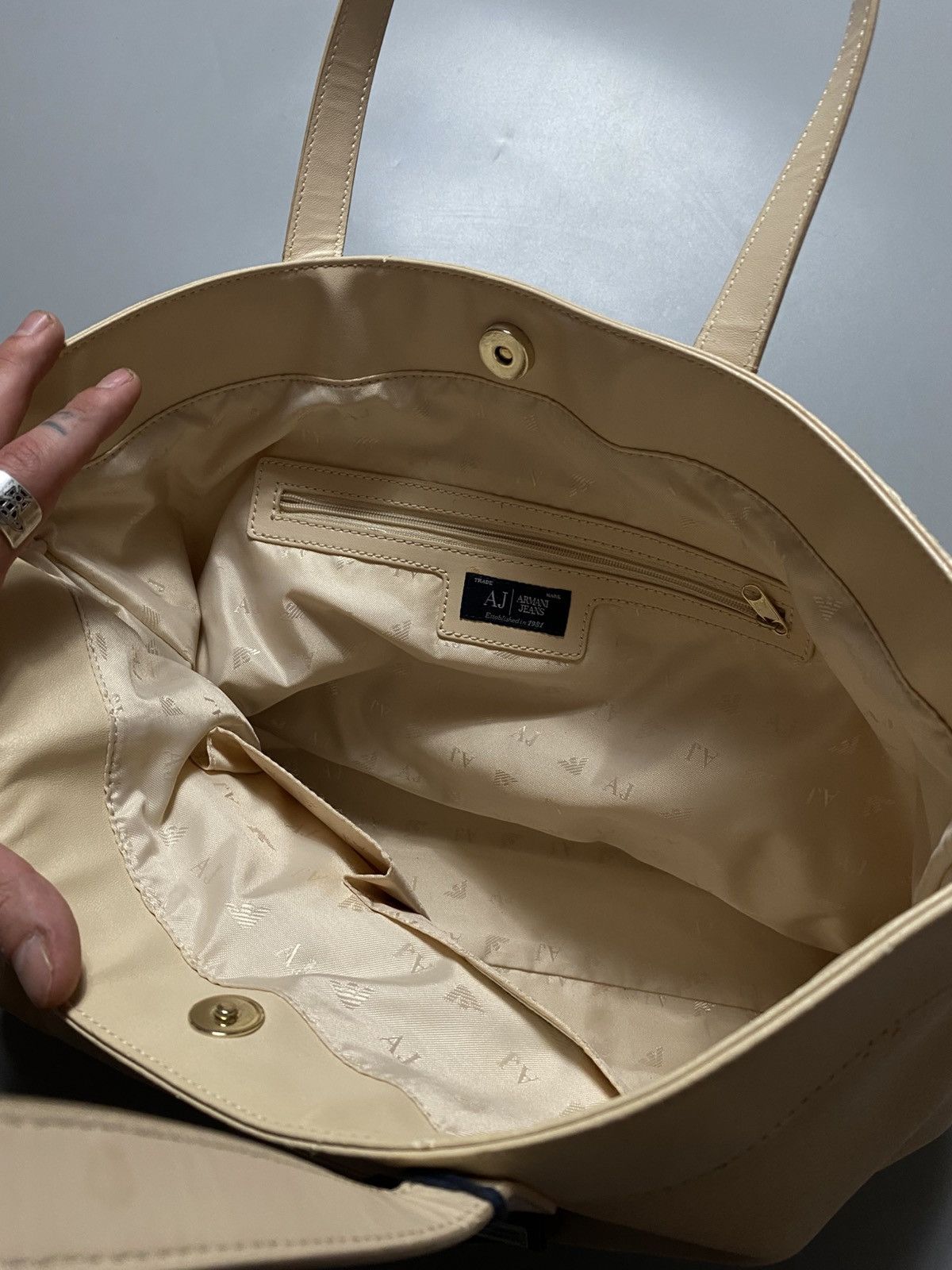 Armani Armani Jeans eco leather bag Size ONE SIZE - 6 Thumbnail