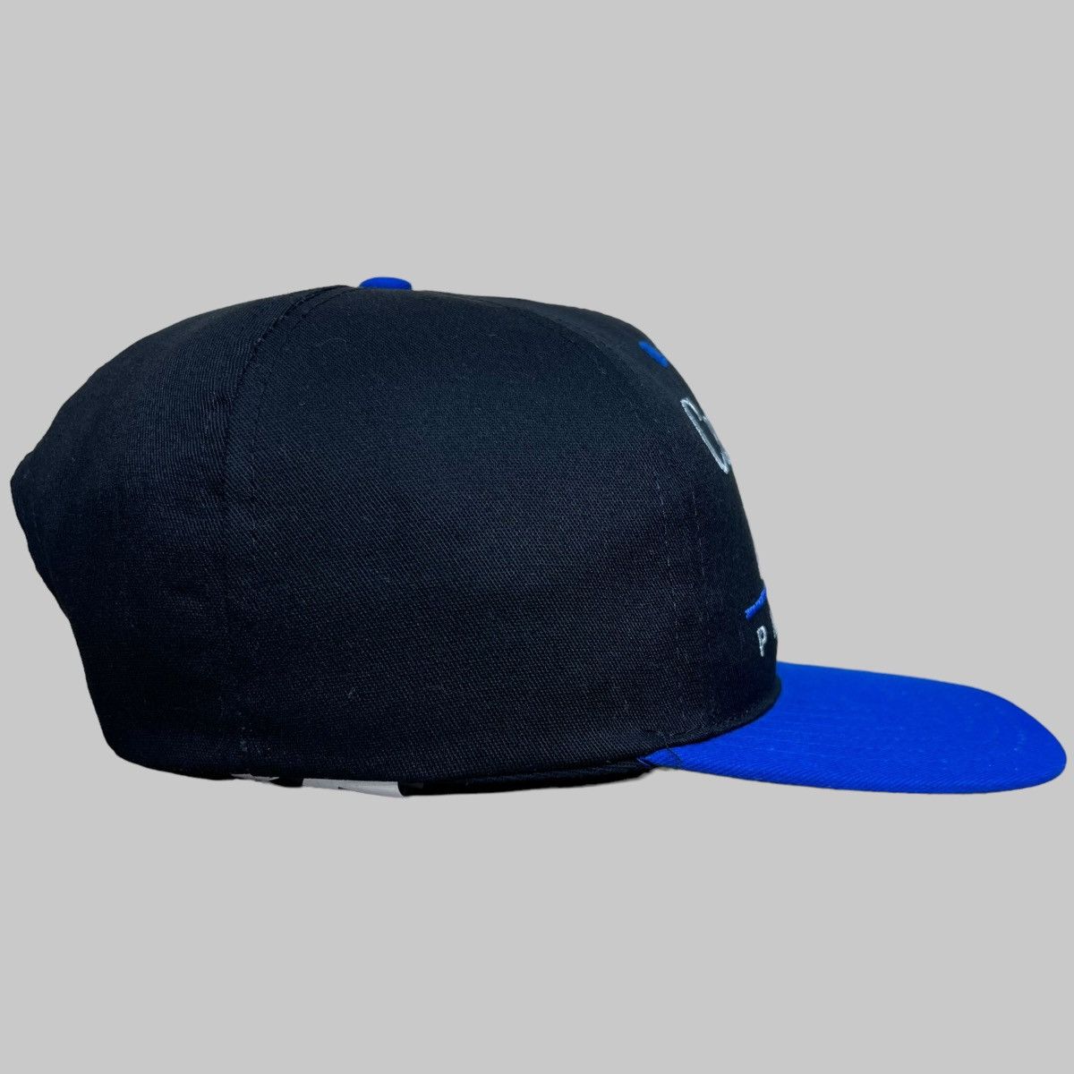 NFL × Vintage Vtg 90s NFL Carolina Panthers Split Bar Eastport Snapback Size ONE SIZE - 2 Thumbnail