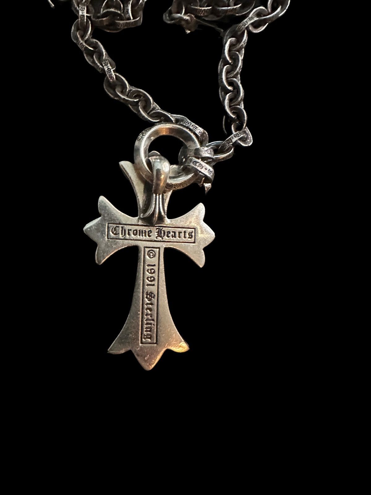 Chrome Hearts Chrome Hearts 24 inch paper chain Cross Pendant Size ONE SIZE - 7 Thumbnail