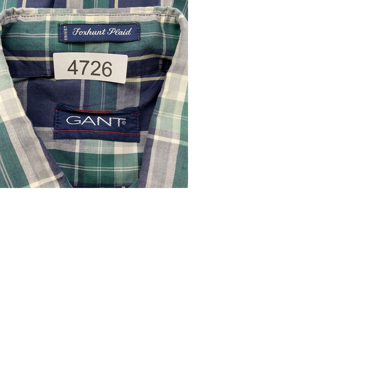 Gant GANT Foxhunt Plaid Shirt Mens Medium M Multicolor Button-Down Long Sleeve Pocket Shirt Size US M / EU 48-50 / 2 - 9 Thumbnail