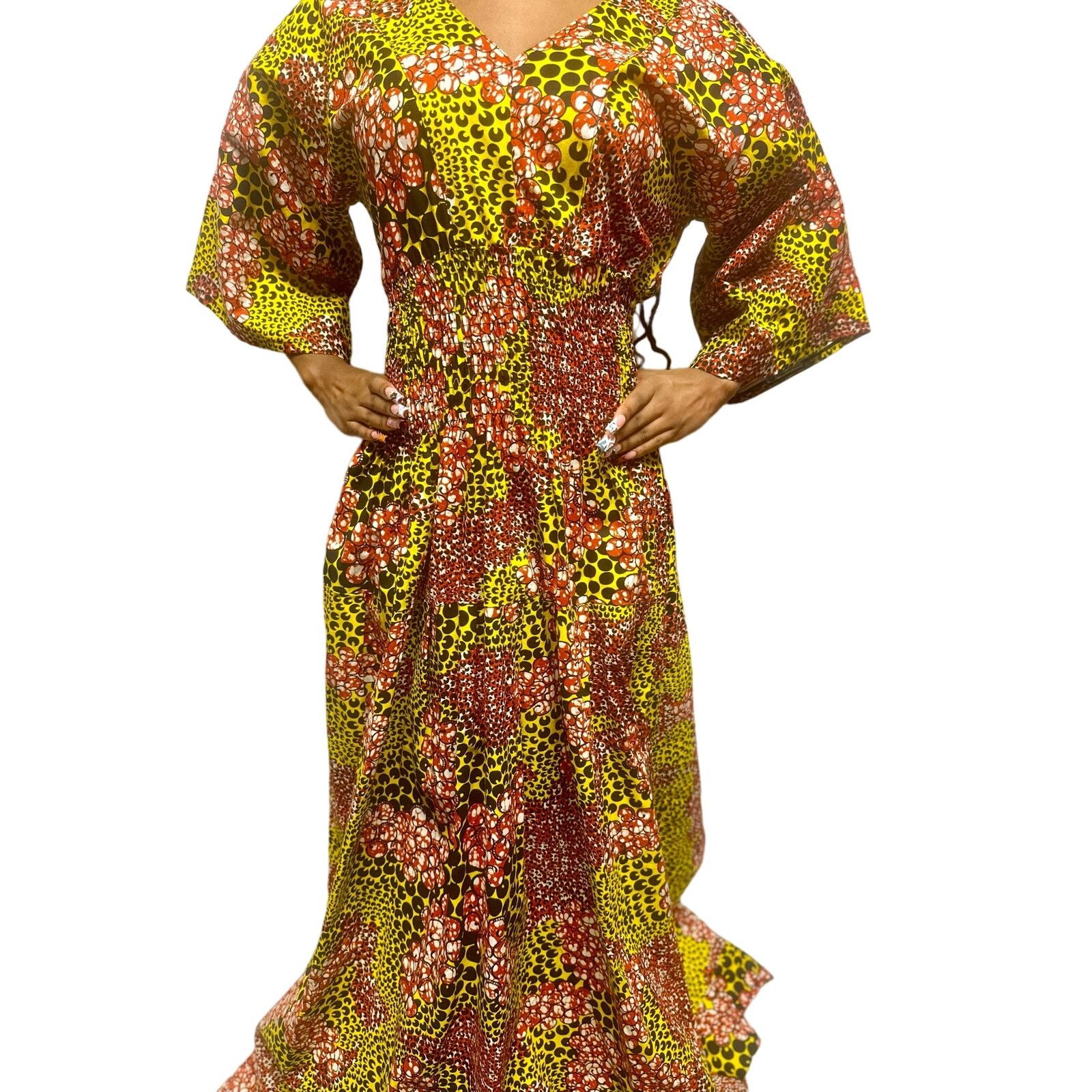 Other Vibrant Floral Print Maxi Dress Size L / US 10 / IT 46 - 1 Thumbnail