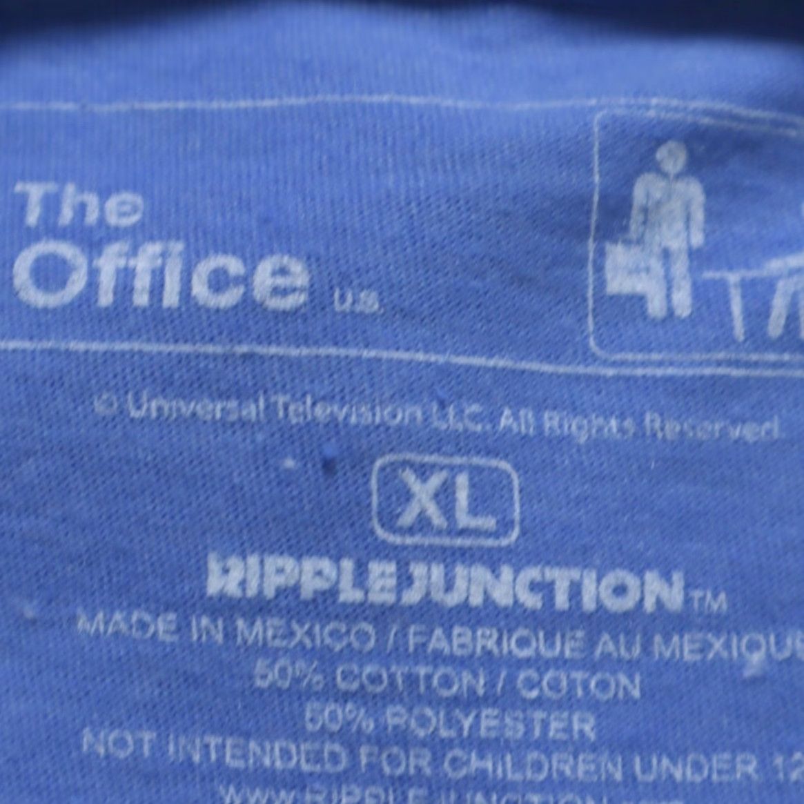 Vintage VINTAGE The Office Dunder Mifflin Solid T-Shirt Blue Men's XL Size US XL / EU 56 / 4 - 5 Thumbnail