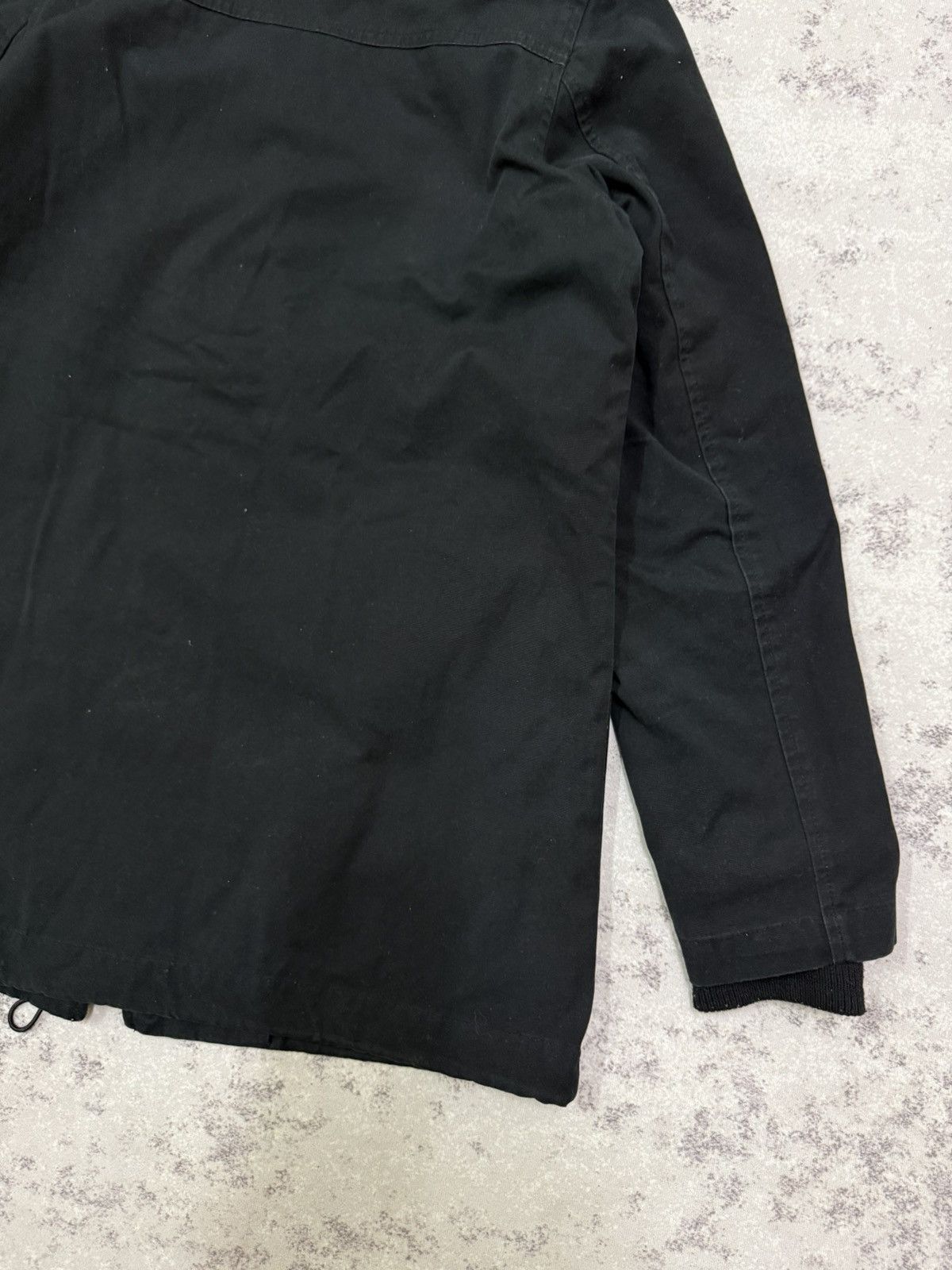 Japanese Brand Bluemoon Jeans Patches Fleece Lined Parka Jacket Hoodie Size S / US 4 / IT 40 - 13 Thumbnail