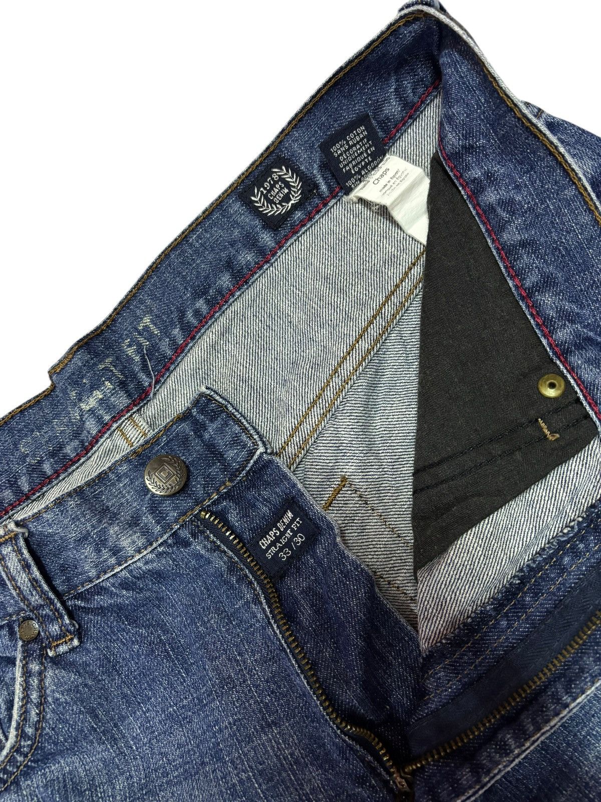 Ralph Lauren Vintage Chaps Ralph Lauren Denim Regular Jeans Size US 33 - 4 Thumbnail