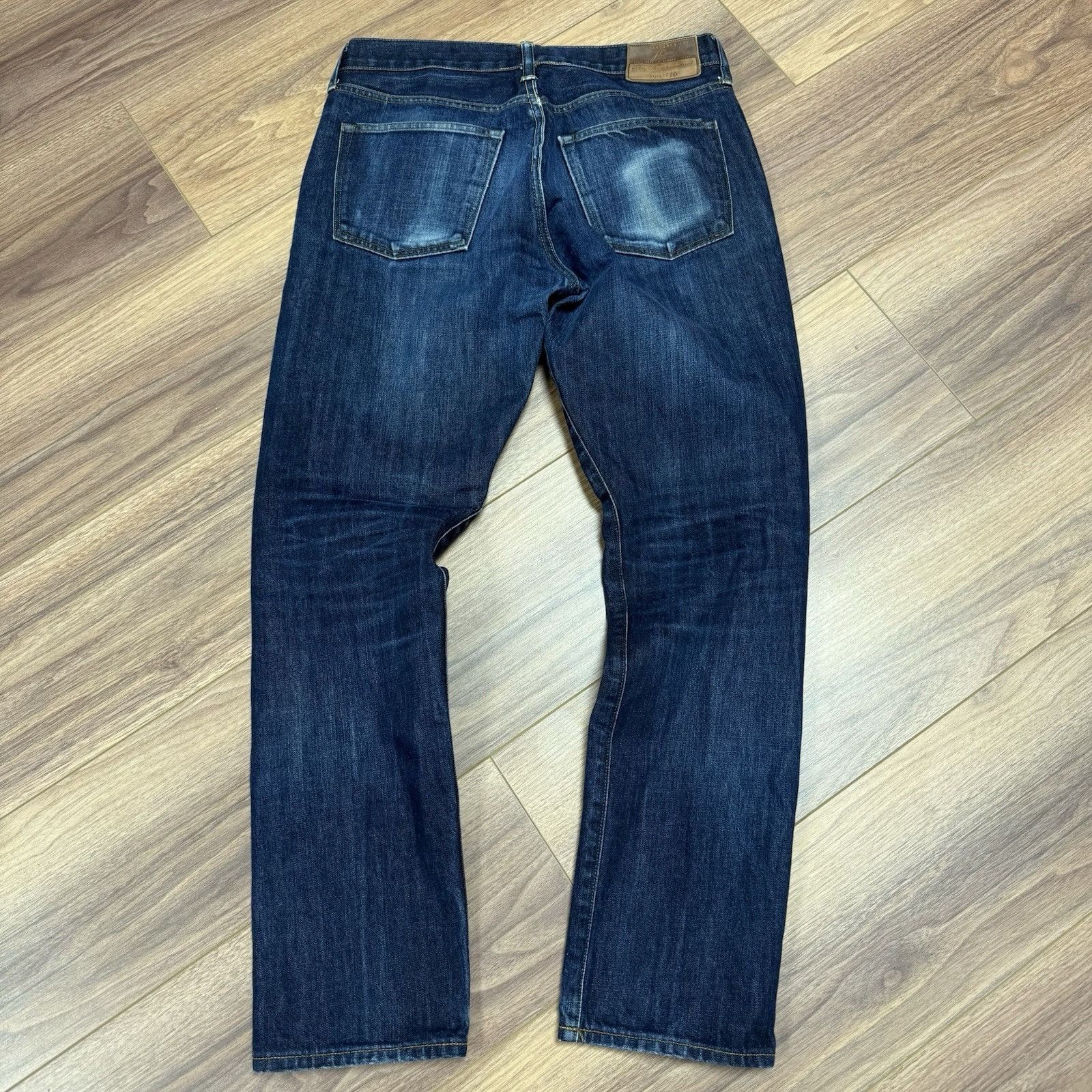 J.Crew J Crew Men’s Size 32x32 Straight Leg Jeans Blue Denim Dark W Size US 32 / EU 48 - 2 Thumbnail