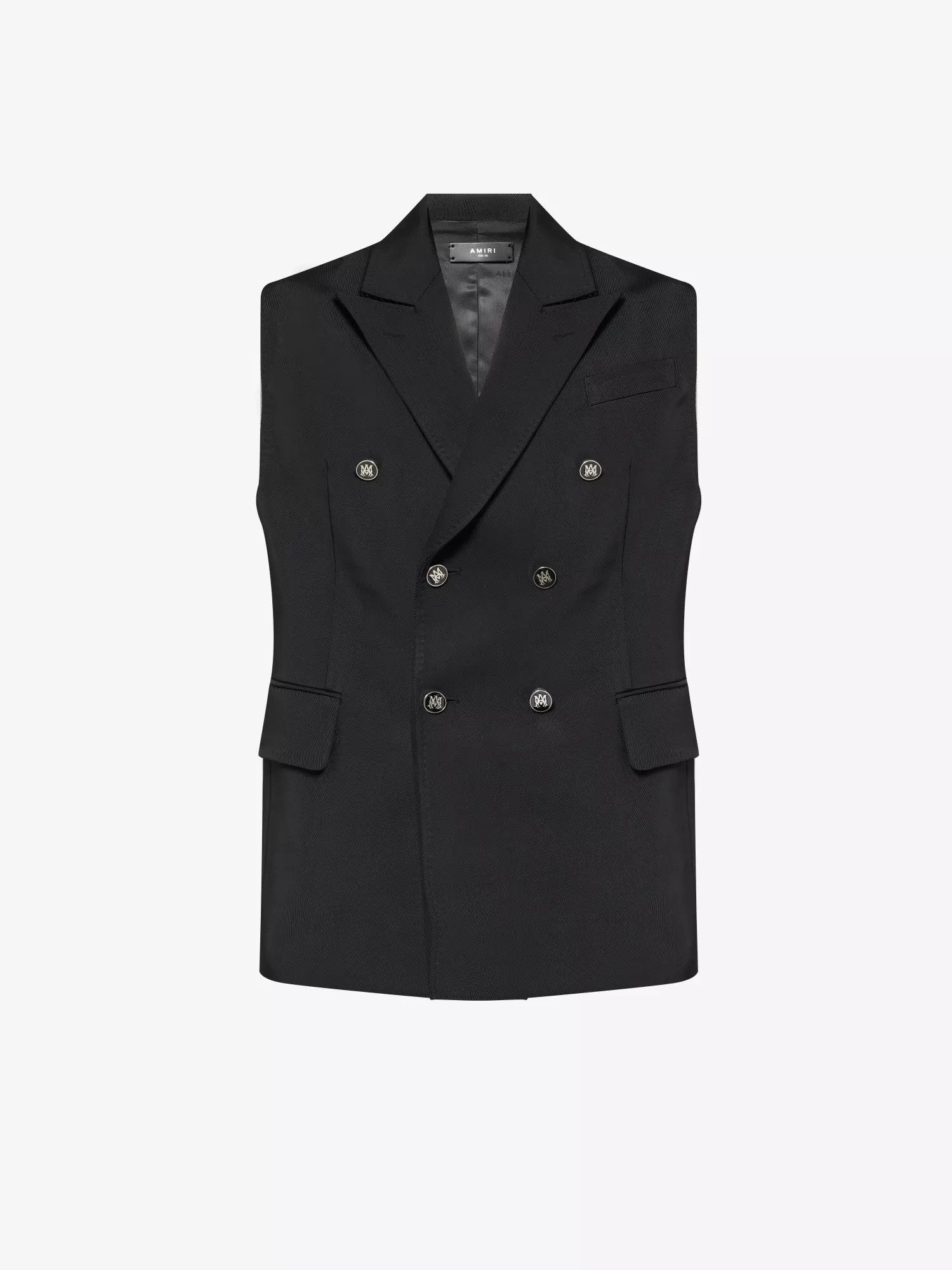 Amiri o1y0525 Vest in Black Size US M / EU 48-50 / 2 - 1 Thumbnail