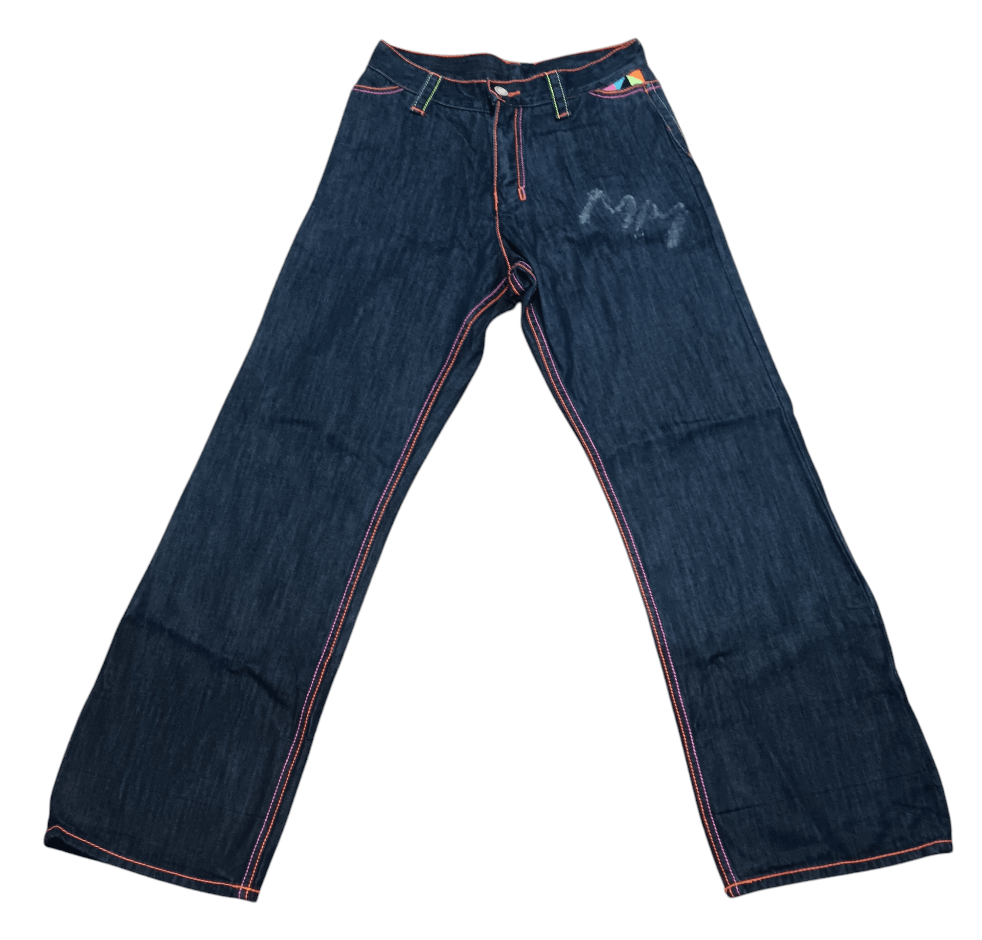 COOGI AUSTRALIA EMBROIDERED BAGGY JEANS