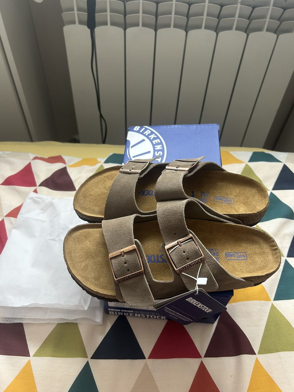 Birkenstock Birkenstock Arizona Taupe Size US 8 / IT 38 - 5 Thumbnail